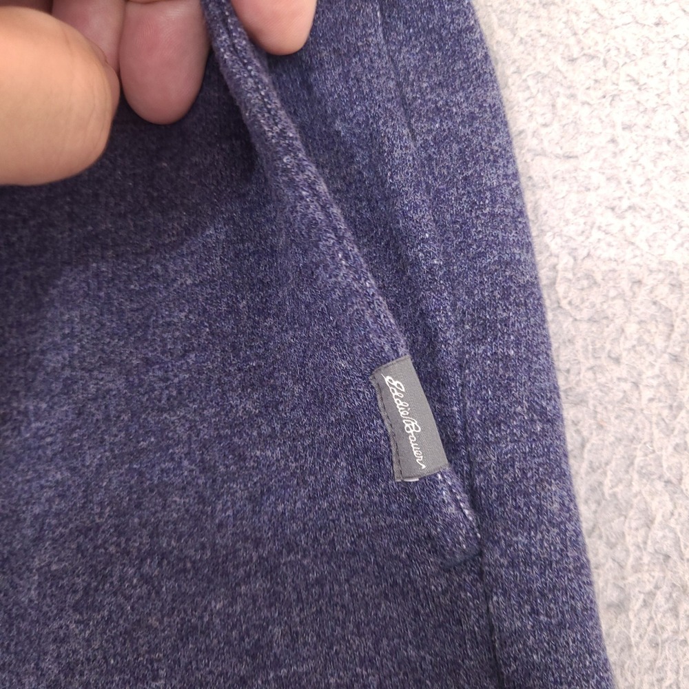 Eddie Bauer Sweatpants Mens Medium Blue Lounge Jogger Drawstring Athletic 30x29 - Picture 3 of 12